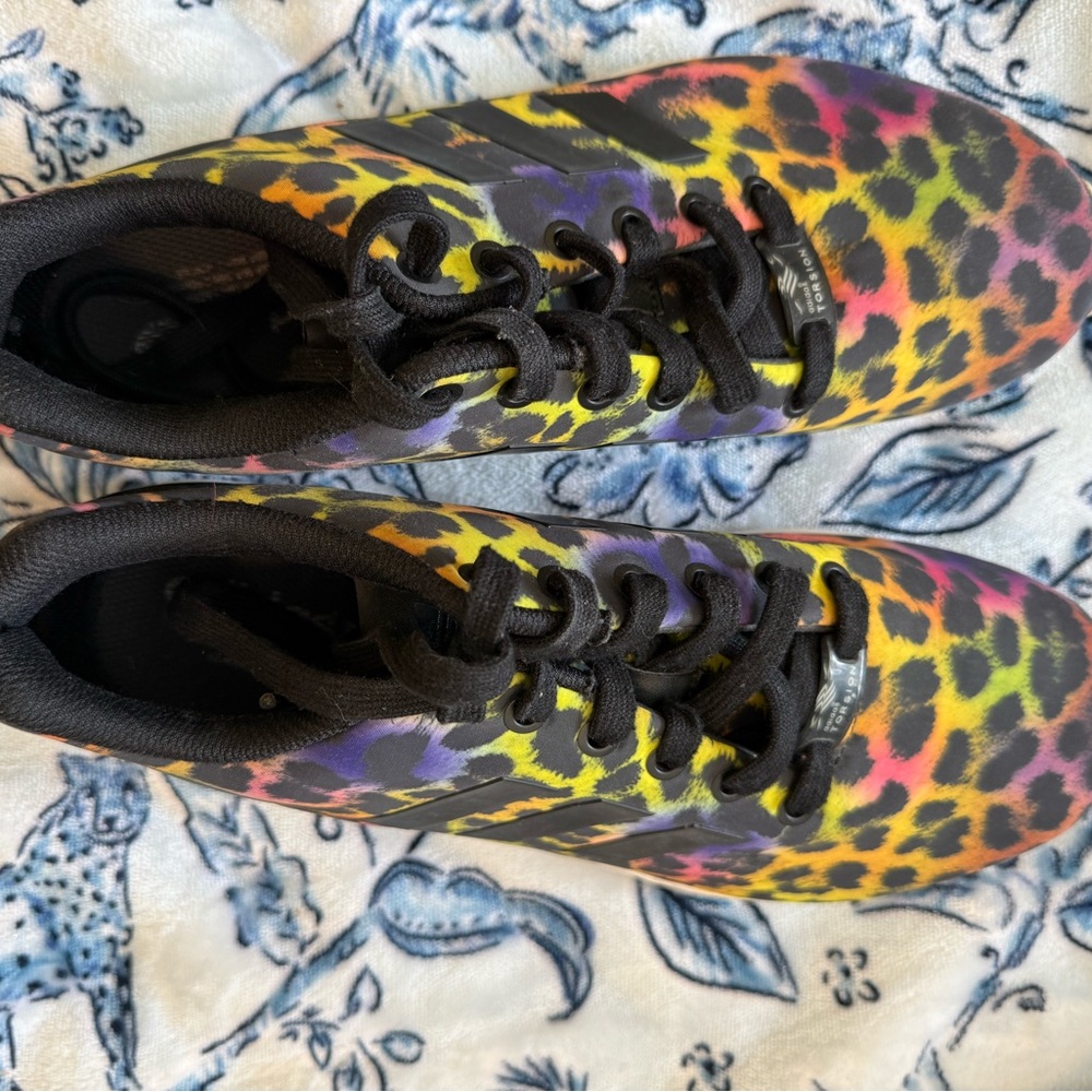 Colorful Leopard Print Shoes